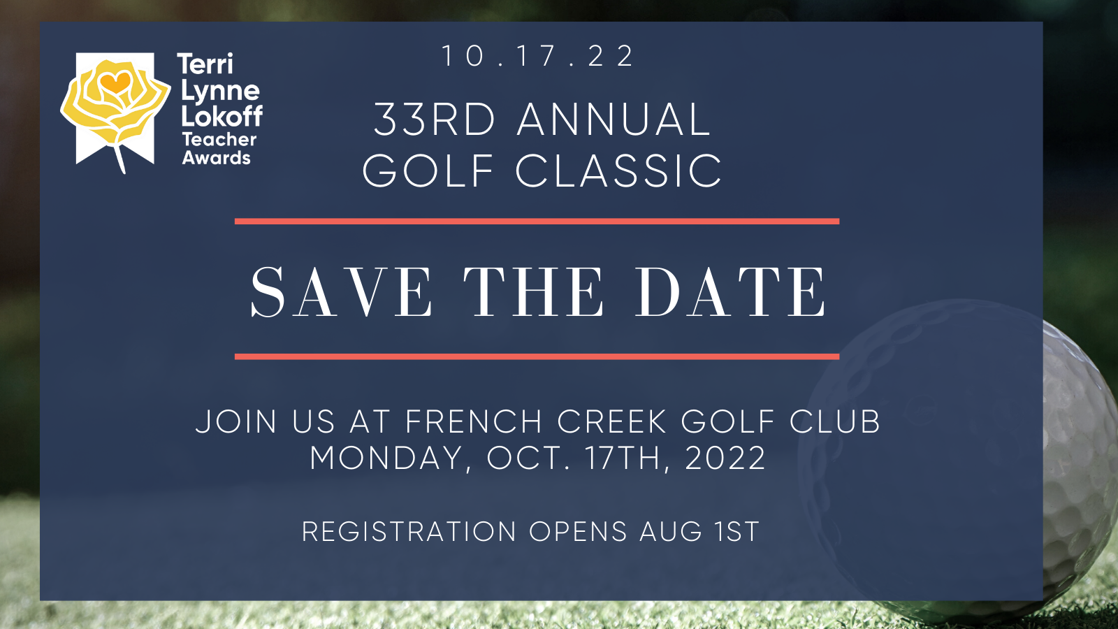 Golf Classic Save The Date (Twitter Post)