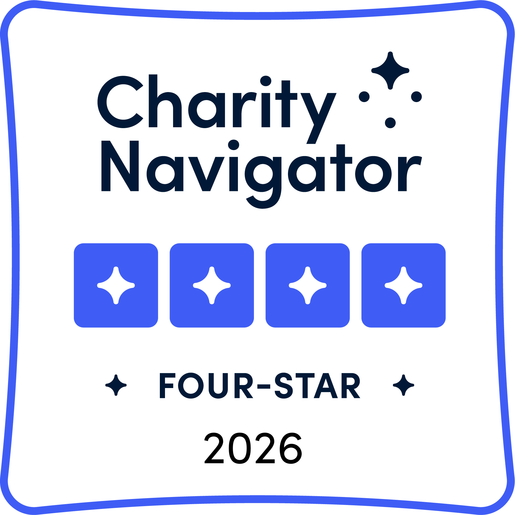 Four Star Rating Badge Transparent 2026